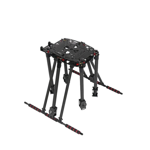 Full Carbon Fiber FPV Frame Kit For ZD850 Pro With Foldable Arms And Unflappable Landing Gear, Lightweight DIY Hexacopter Frame