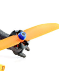 Orange propeller on drone motor with 20Pcs M5 Motor Screw Nut Flange Set With Propeller Adapters And Quick Release Wrench