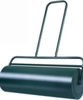 Heavy Duty 12x36 Inch Lawn Roller Water Or Sand Filled Drum For Push Or Tow Behind Use, 63L/17 Gallons, Adjustable Weight, Built Tough
