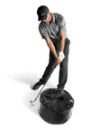 Golfer using Smash Bag Golf Swing Trainer For Correct Impact And Slice Prevention, Lightweight Practice Aid That Eliminates Fat And Thin Shots