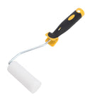 Pro Grade Paint Roller Kit For Weekend Warriors Slaps Down Walls Ceilings And Trim Fast Includes Nine Inch Rollers, black and yellow 9 inch paint roller.