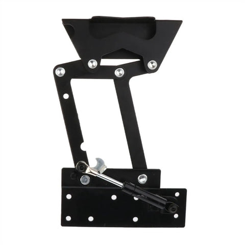 Two Piece Folding Coffee Table Hinges Set With Lifting Top Frame, Heavy Duty Table Desk Hinge, Silent Hydraulic Soft Close hardware