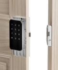 Heavy Duty RFID Lock For Gym Lockers With Password And Keycard Access Secure Cabinet Padlock For Office Drawers mounted on locker door