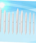12 Pack Blending Stumps For Drawing And Sketching, 6.1 Inch, shown on blue background, Pro Grade Pastels Graphite Charcoal Tools
