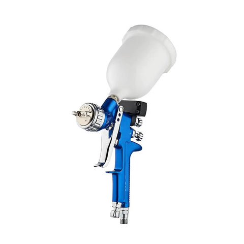 Game Changer Digital Display Paint Sprayer With Smart Flow Knobs And Crisp Fine Mist Finish crafted for effortless projects in blue and white.
