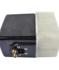 12V Marine Hydraulic Power Unit With Dual Solenoid Valves, Durable Reservoir And Cover For Boat Tabs Replacement For Bennett V351HPU1 Dynast For Durable High Performance In Harsh Marine Environments