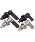 Top Grade Telescopic Spring Indexing Pin With L Handle Self Locking Knob Plunger crafted from durable stainless steel, showcasing various angles.