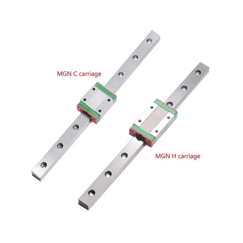Heavy Duty High Precision Linear Guide Rail Kit MGN15C Smooth Slider with MGN C and H carriages for CNC projects.