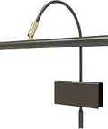 Top Notch Pro Grade 19 Inch Dimmable LED Grand Piano Clip On Lamp With Adjustable Neck And Rotational Shade Energy Efficient Lighting