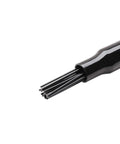 19 Needle Scaler for Surface Prep, Standard Duty Pneumatic Tool With 5000 BPM, Rust Paint and Weld Slag Removal, tool detail view.