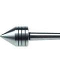 MT2 Live Center For Wood Lathe, Heavy Duty Tailstock Center With Number Two Morse Taper, 2-1/2 Inch By 1-11/16 Inch Diameter, Precision Ball Bearings