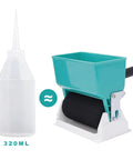 Heavy Duty Wood Glue Roller Applicator Featuring Smart Flow Control Dial To Deliver Even Coverage And Gets The Joint Prep Job Done Quick For Woodworking Or Cabinet Builds with 320ML bottle.