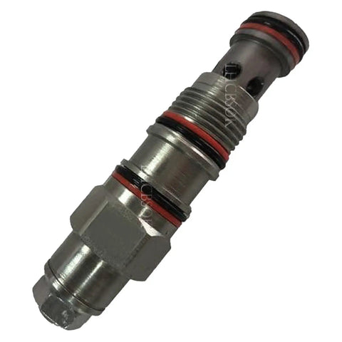 Top Shelf Counterbalance Valve Part 7011377 Fits JLG Towable Boom Lift T500J and T350, metallic hydraulic valve detail.