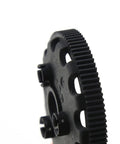 Close-up side view of 48P 83T Spur Gear 4683 Upgrade for RC Slash, Stampede, Rustler, Bandit showing teeth and durable nylon material.