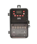 Plug-and-Play Astronomic 7 Day Time Switch for Auto On Off Scheduling, 120 277 VAC, 1 Channel DPST Dry Contact and 24 Hour Digital Display