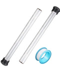 Heavy Duty RV Water Heater Anode Rods Aluminum Zinc Construction For Real Corrosion Protection To Kick Rust To The Curb And Keep Your Camper Rig Running Smooth Solid Shield For Travel Trailer Tanks with two rods and tape