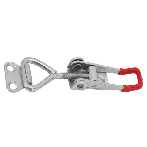 Top Shelf Carbon Steel Toggle Clamp Featuring High Leverage Latch Lock For Welding And Woodworking Shop Projects Tough As Nails Workholding Tool That Holds Firm Always