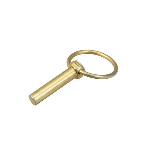 Self Locking Steel Dowel Pin Kit With 5x40mm 6x45mm 8x50mm And 10x45mm Pins, Zinc Plated metallic finish pin with pull ring