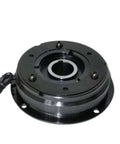 Electromagnetic Clutch Brake Unit For LFDL4-160 Base Model 24V heavy duty torque system, black, industrial use, front view