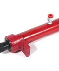 10 Ton Hydraulic Porta Power Kit With Heavy Duty Car Jack Ram For Auto Repair Shop Use, red steel ram cylinder for lifting jobs.