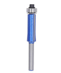 Top Bearing Flush Trim Router Bit 1/4 Inch Shank Nanometer Blue Coating For Woodworking Trimming High Heat Resistance sharp cutting edge tool.