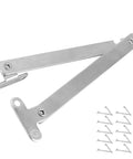 Heavy Duty Cabinet Lift Up Struts Hinges Set Of 10 For Cupboards with durable iron construction and screws included