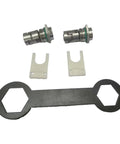 Two 12mm Shaft Seal Kit 96455086 Compatible With Grundfos CR1 CR3 CR5 HQQE Pumps Includes 2 Seals And Tool Direct Replacement