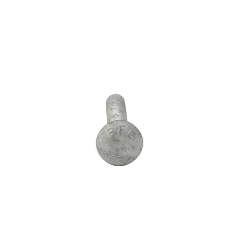 Five Sixteenth By Eighteen Fully Threaded Carriage Bolt Kit For Exterior Use With Hot Dipped Galvanized Finish Heavy Duty Outdoor Grade A307
