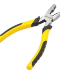 Close-up of a snap plier from 900 Piece Wire Cage Clips Kit With 1 Snap Plier For Chicken Coops And Pet Cages Hog Ring Pliers Set