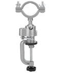 Rock Solid Bench Grinder Stand With Beefy Aluminum Alloy Clamp Universal Angle Grinder Holder Stable Vise Clamp Power Tool Mount For Drill And Grinder Fits Most Benches, aluminum alloy clamp
