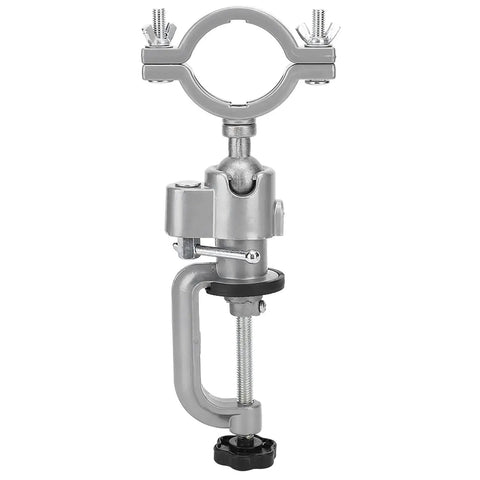Rock Solid Bench Grinder Stand With Beefy Aluminum Alloy Clamp Universal Angle Grinder Holder Stable Vise Clamp Power Tool Mount For Drill And Grinder Fits Most Benches, aluminum alloy clamp