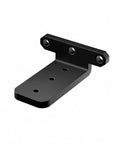 Hidden Triangle Bracket For Floating Shelves Solid Iron With Matte Black Finish Ultra Slim Invisible Wall Mount That Disappears