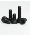 Hex Socket Cap Head Screws DIN 912 M6x25mm Black Oxide Grade Carbon Steel 20 Pack for Furniture, Mechanical, DIY Projects