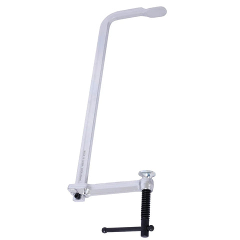 Heavy Duty Drop Forged Steel F Clamps 16 Inch Jaw with 4-75 Inch Throat and 1400 Lb Force for secure gripping in welding.