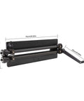 Heavy Duty Pro Grade 18 Inch Sheet Metal Bead Roller Kit with Cast Iron Bead Roller and handle for rotary forming in workshops
