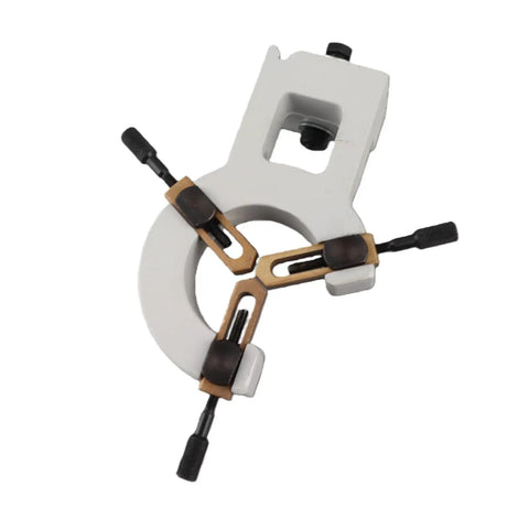 Heavy Duty Cast Iron Steady Rest For 8X16 Mini Lathe High Rigidity Fixed Wave Eliminator Anti Chatter Center Support for precision machining.