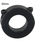 Top Grade Black Steel Two Piece Shaft Collar Clamp With Recessed Screws Perfect For 30mm Bore