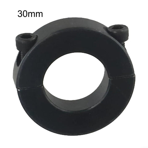 Top Grade Black Steel Two Piece Shaft Collar Clamp With Recessed Screws Perfect For 30mm Bore
