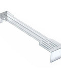 10 Inch Hook Overlay For Adhesive Labels Scan Hook Converter Kit with flat front design in clear plastic