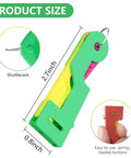 Automatic Needle Threader For Sewing Machines And Hand Sewing Lightweight Plastic Threading Tool For Easy Eye Friendly Threading Great For Elderly Beginners DIY Crafters And Crafts 3 Pack with product dimensions shown