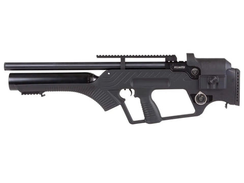 BullMaster 25 Cal PCP Air Rifle With Scope Bundle Includes 100 Paper Targets And 150 Pellets Hard Case Ready To Shoot Precision Field Rifle