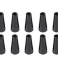 10 Pack Flux Airless Nozzles For MIG Welders 100L Pro 100L Pro 175L KP1939-1 MB15 14AK 15AK, black wear-resistant cones