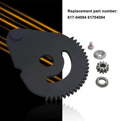 Steering Gear Kit For Lawn Tractors Fits MTD Troy Bilt And Craftsman Models Replacement For 61704094 And 9480389 components displayed