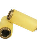 2 Pack 15X8X36mm Heavy Duty Rubber Feeding Roller For Edge Banding Machines Woodworking Tools, yellow elastomer rollers.