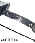 Hyundai Accent Front Door Check Hinge And Door Stop Strap Beefy Door Limiter, 16 cm, metal, right side, 2006-2011