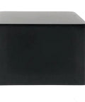 Top Shelf Ceiling Mounted Matte Black Shower System With A Straight Up Solid 23 By 31 Inch Stainless Steel Showerhead, matte black square design