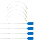 Time Saving Needle Threader For Sewing Machines With Ergonomic Grip And Sturdy Construction A Handy No Fuss Threading Tool For Home Sewers And Pros To Quickly Thread Thick Or Fine Threads In Garment Making And Fabric Repairs, blue handle needle threader set