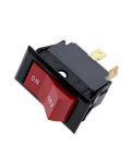 Heavy Duty Router Rocker Switch Replacement On Off Control Switch Compatible With Model 7518 7519 Series Power Tools showing red ON/OFF button.