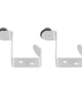Stainless Steel Door Stopper With Built In Hook 2 Pack For Home And Office Multifunctional Door Holder Hangs Keys Bags Jackets Towels And More