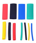 Ultimate Heat Shrink Sleeve Kit With 800 Pieces For Cable Winding And Sheath Restoration, Featuring High Expansion Ratio And Thermal Stability To Cover All Wire Sizes With A Radly Tight Close Fit And Variety of Colors For Any Project. assorted colored heat shrink tubing sleeves in multiple diameters